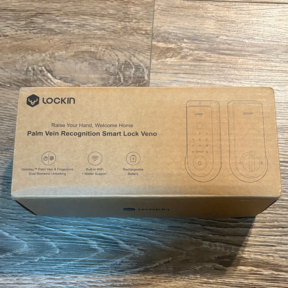 Lockin Smart Lock Veno Palm Vein Recognition Smart Lock